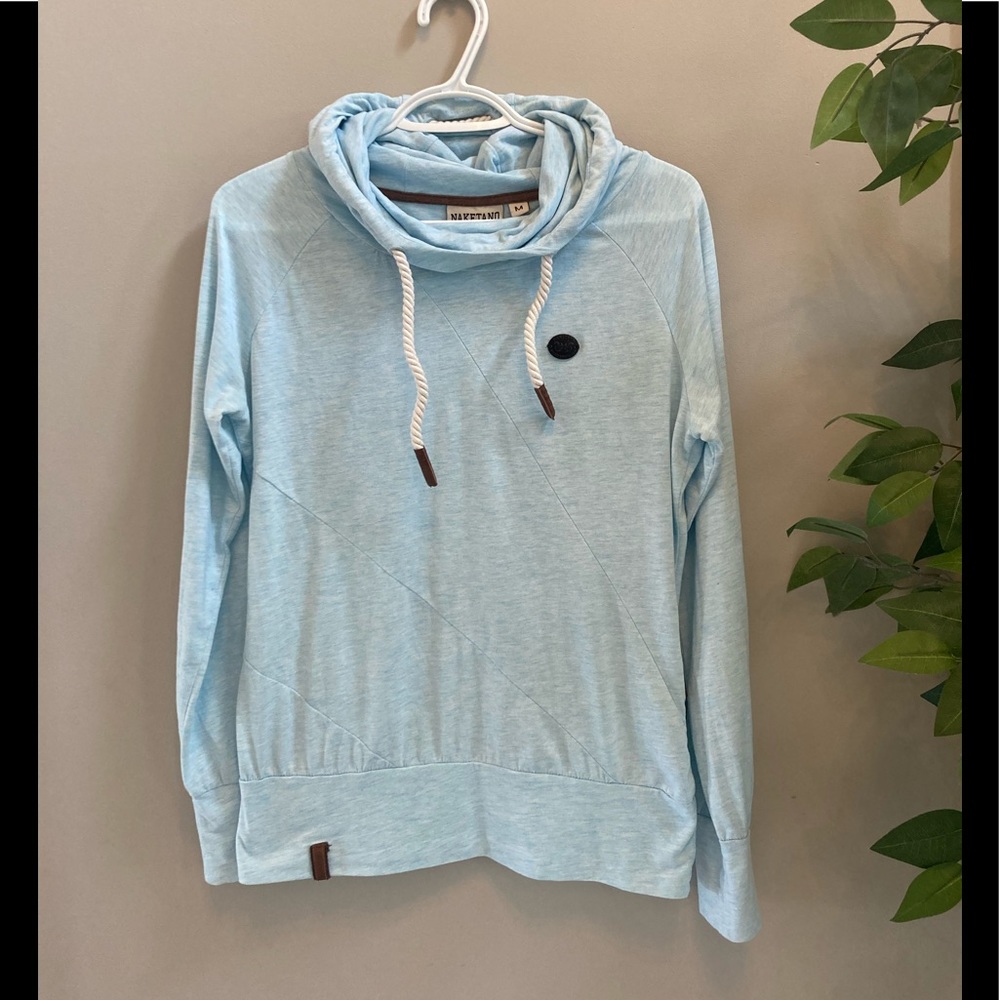 Naketano cowl neck hoodie